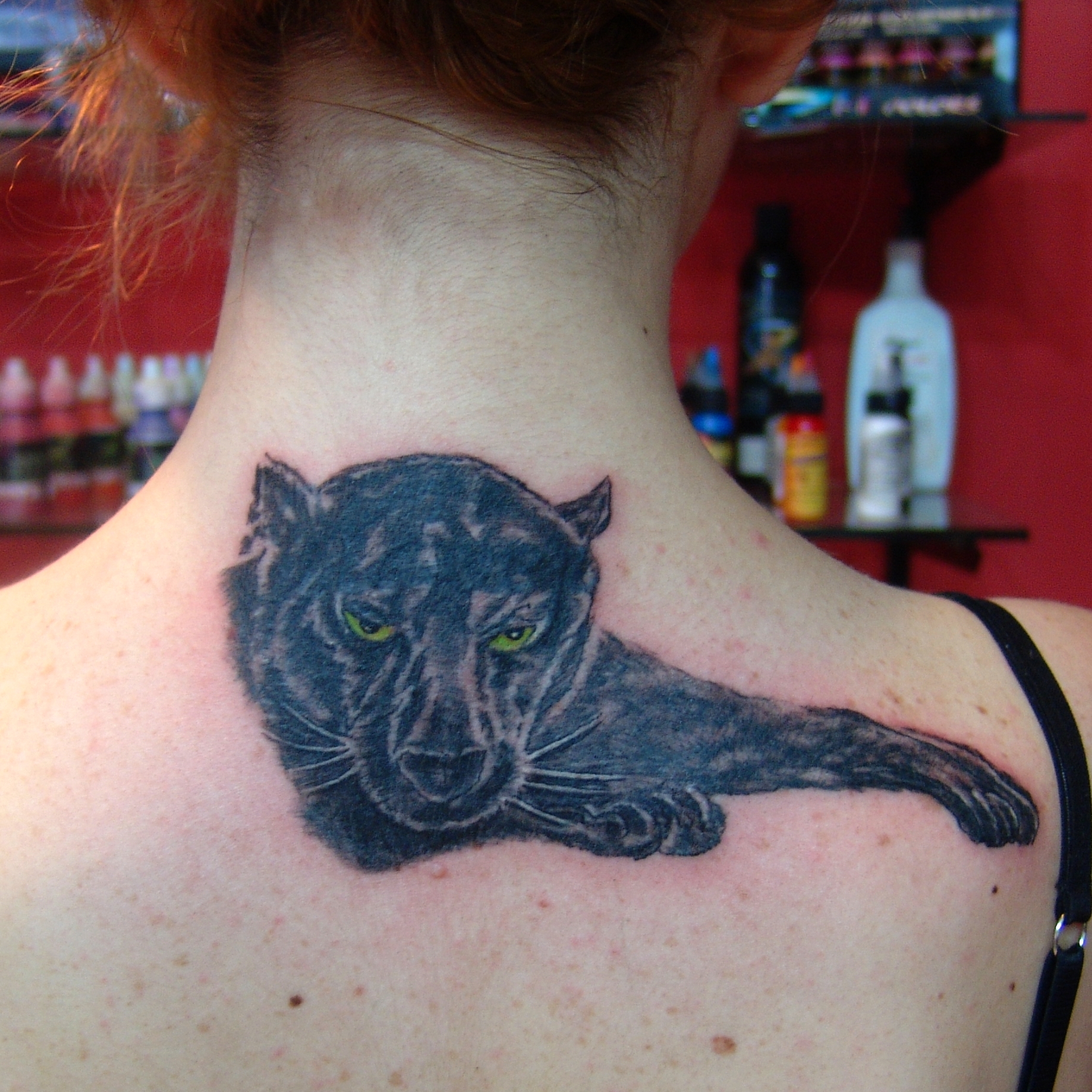 panter,dovmeleri,panther,tattoos