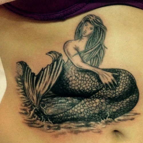denizkizi,dovmesi,mermaid tattoo
