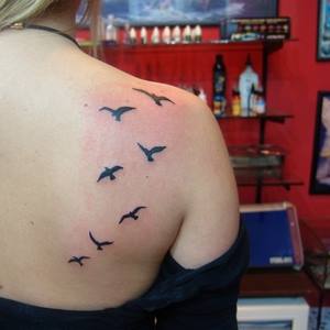 martı,dövmeleri,seagull,tattoos