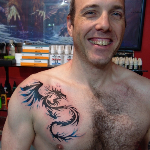 tribal,dragon,tattoo,ejderha,dovmesi