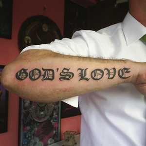 god,is,love,tattoo