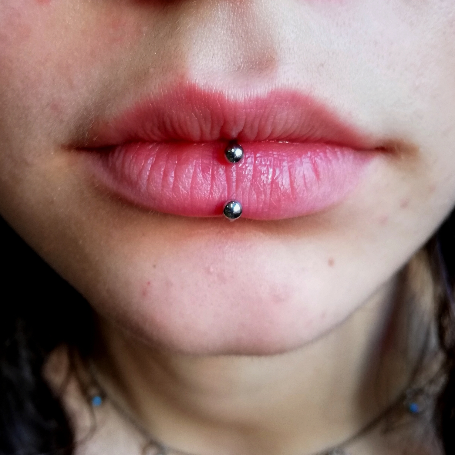titanyum,ay,dudak,piercing